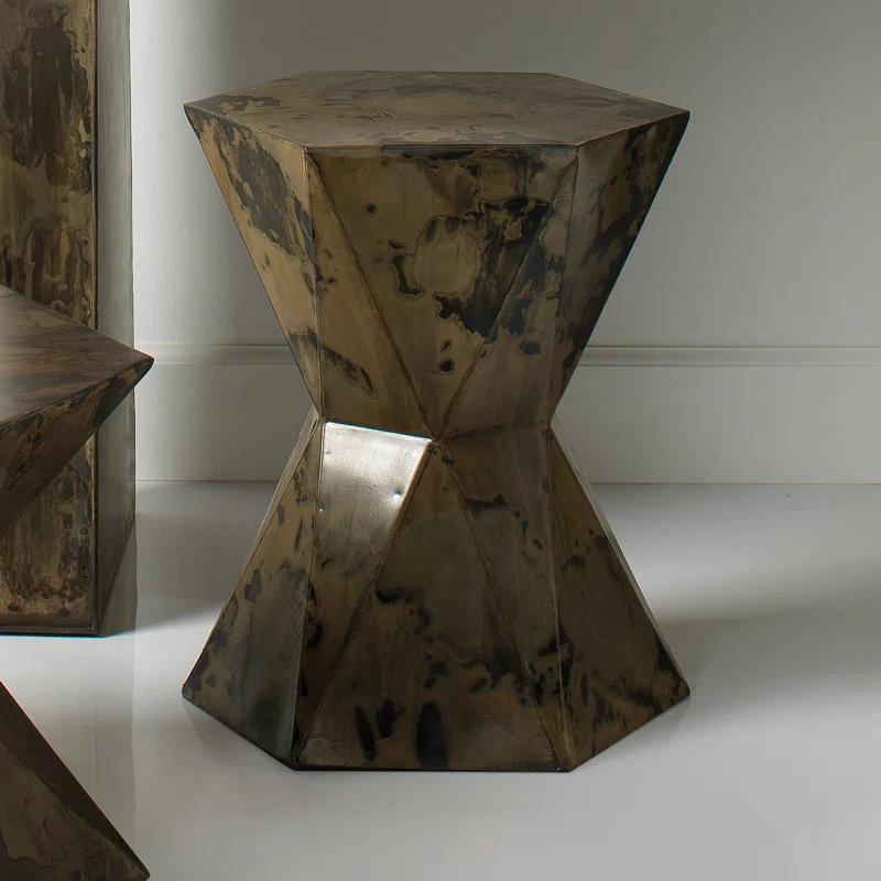 Iron End Table