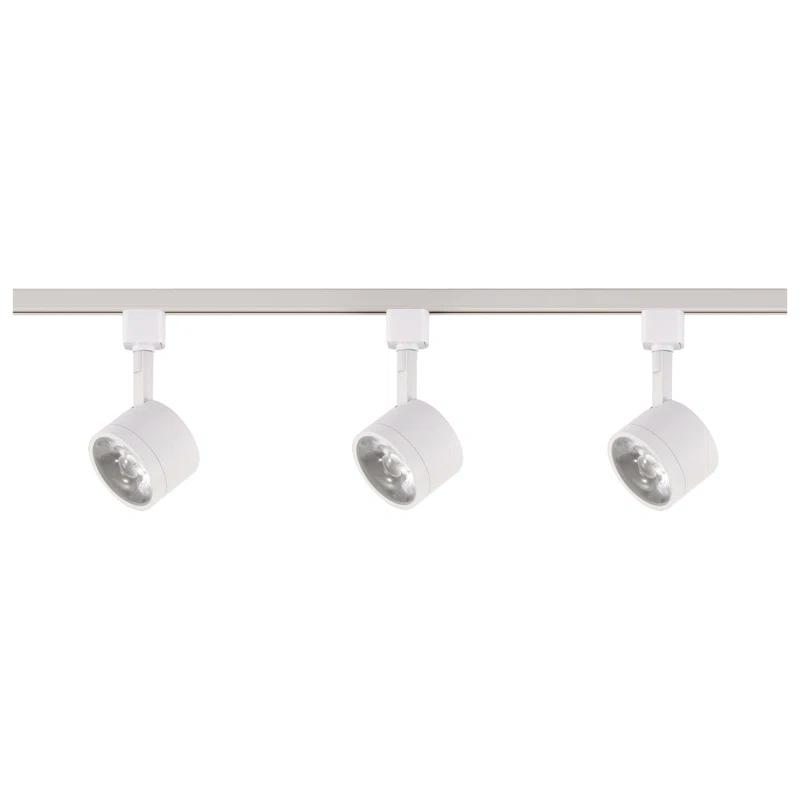 Nuvo 48.31'' 3 -Light Track Track Kit with Dimmable and Adjustable Head