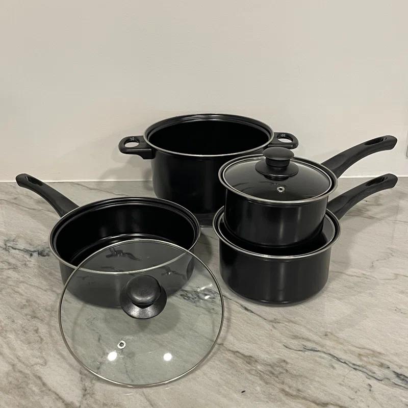 Imperial Home 7 Piece Carbon Steel Cookware Set & Reviews | Wayfair