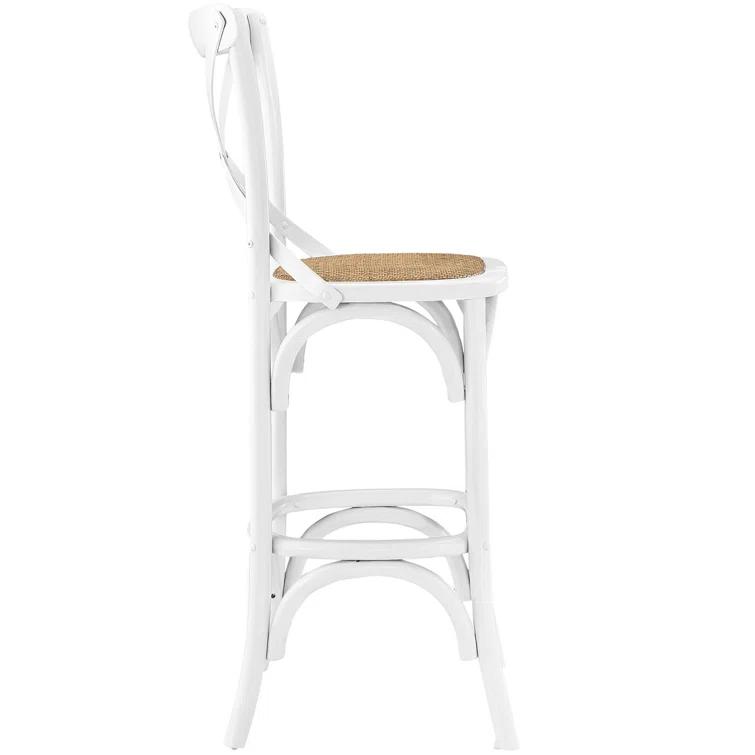 Modway Modway The Gray Barn Hidden Hill Elm Wood Barstool