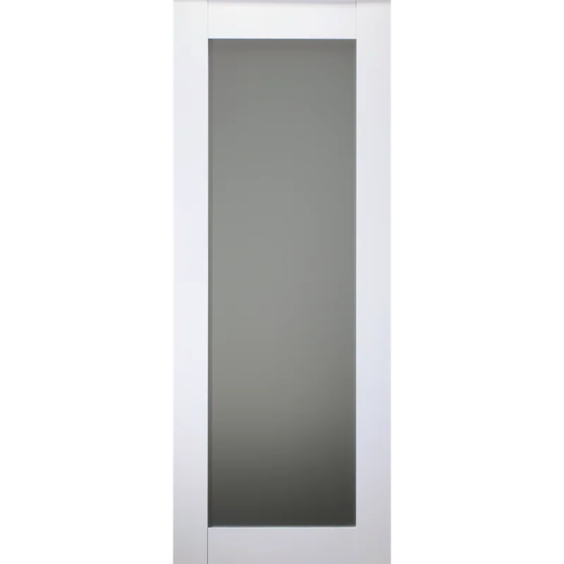 Belldinni Smart Pro 207 Manufactured Wood and Glass Prefinished Paneled Interior Door Slab