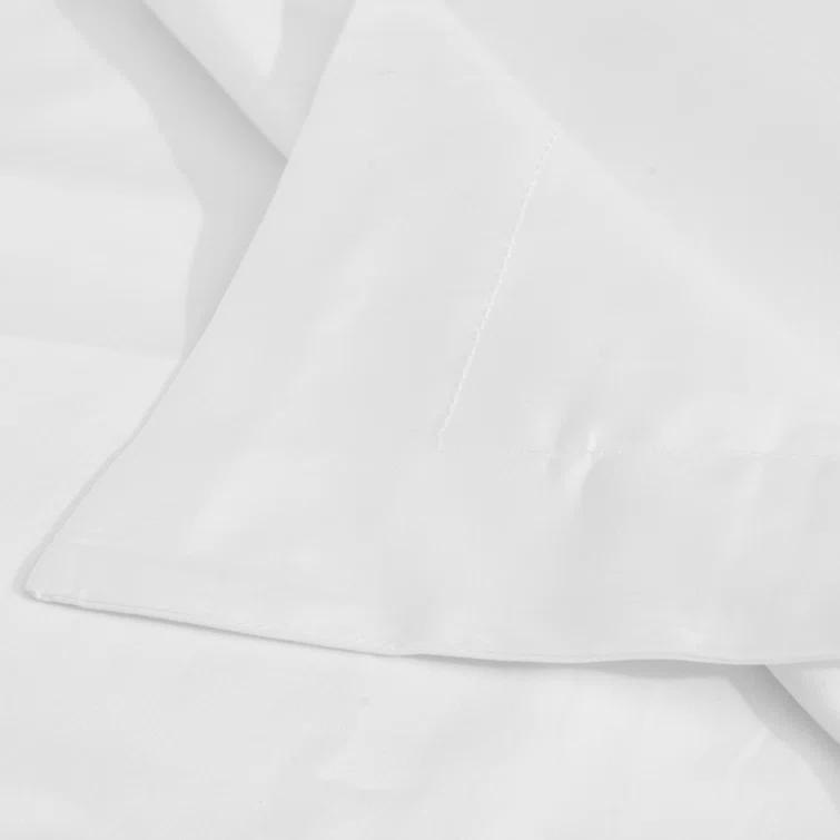 NTBAY Egyptian-Quality Cotton Sham Covers, 500 Thread Count Cotton Sateen Square Pillow Covers - NTBAY (Set of 2)