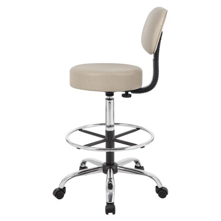 Boss Office Products Vinyl Drafting Chair