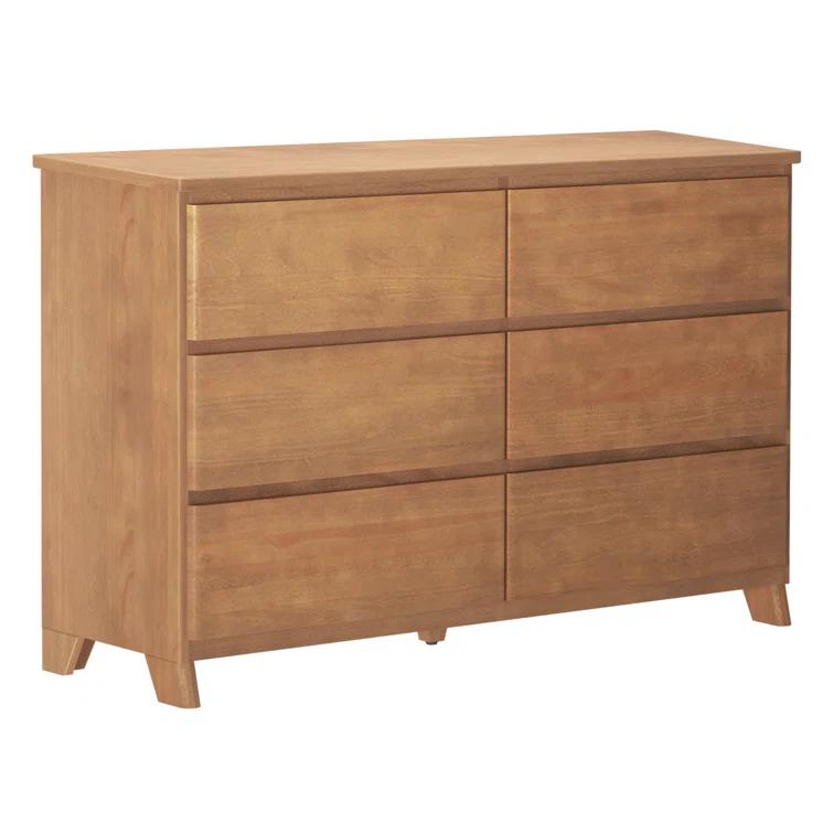 Gracie Oaks Modern Farmhouse 6 Drawer Dresser