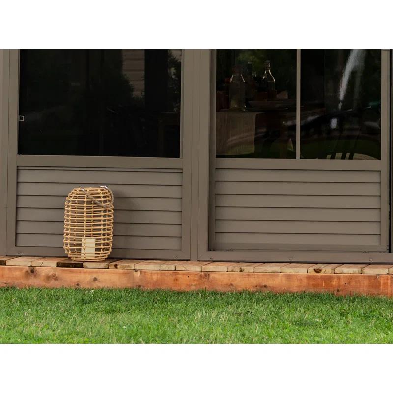 Gazebo Penguin Florence - Wall Mounted Solarium Polycarbonate Roof