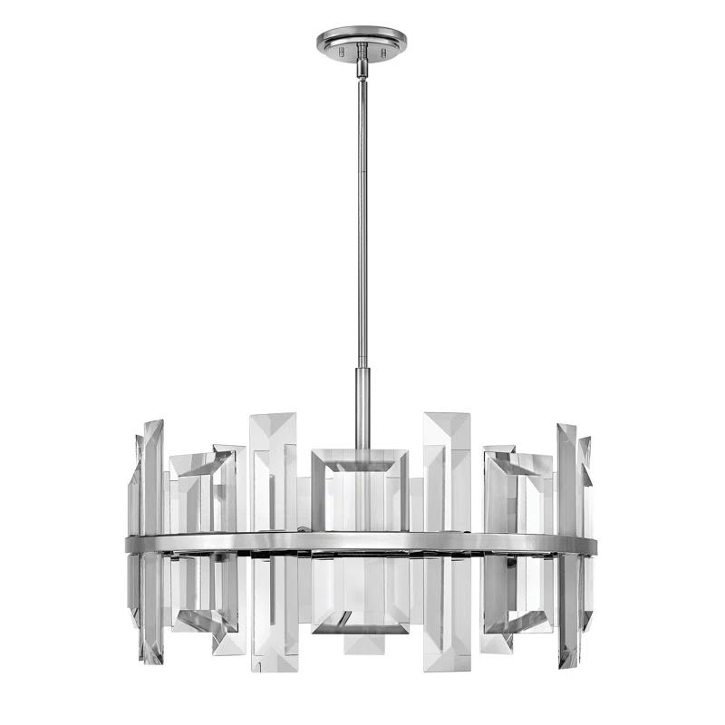 Odette 9 - Light Wagon Wheel Chandelier