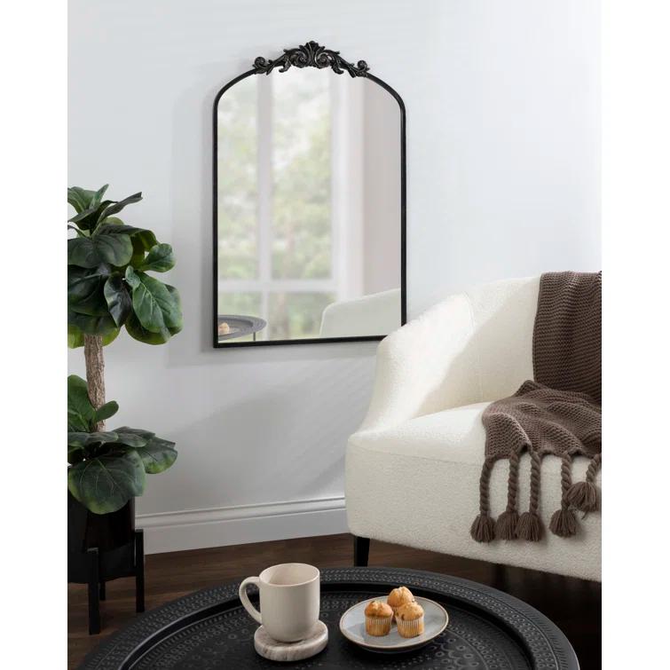 Fleur De Lis Living Stonington Metal Arch Mirror