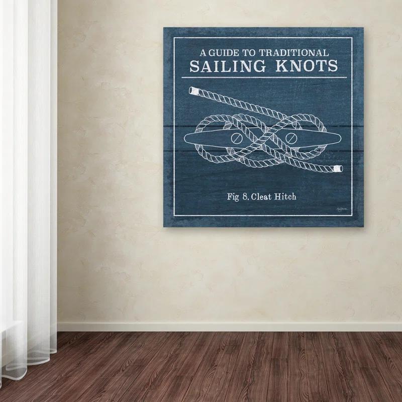 Trademark Fine Art " Vintage Sailing Knots VII " by Mary Urban