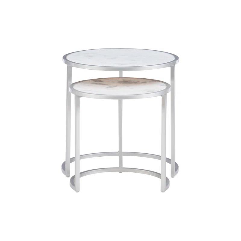 Marble Top Nesting Tables
