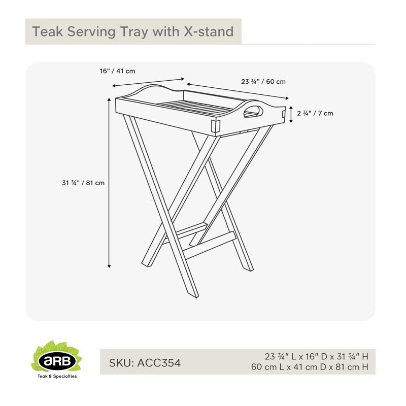 ARB Teak & Specialties ARB Teak & Specialties Teak Tray