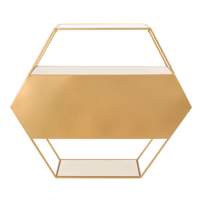 Celestia 3 Piece Hexagon Accent Shelf