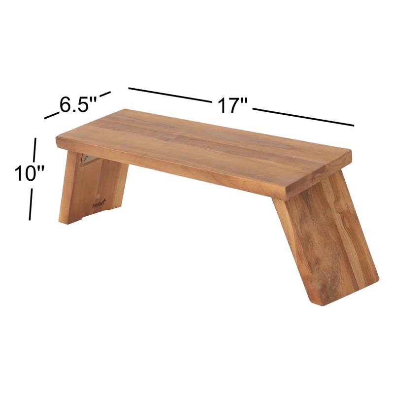 Belari Solid Wood Accent Stool