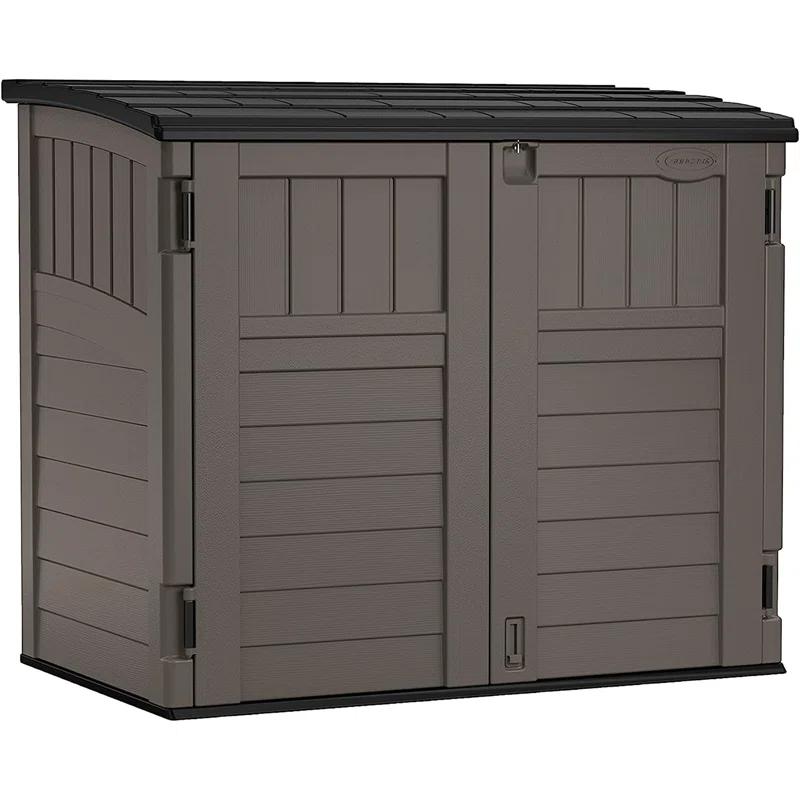 Suncast Suncast Outdoor Resin Horizontal Storage Shed