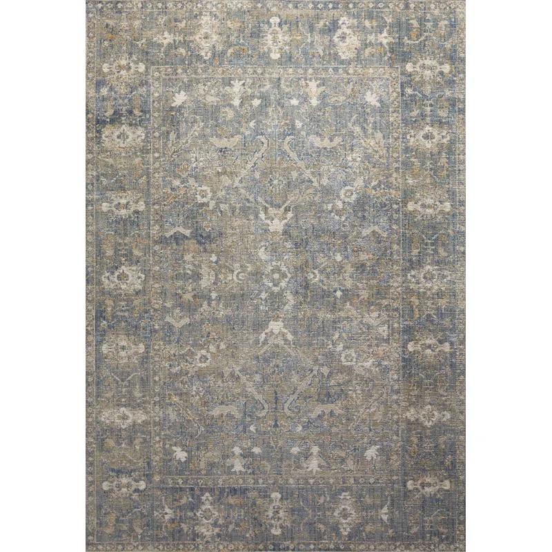 Rosemarie Rug by Chris Loves Julia x Loloi - Sand and Lagoon / 9' x 12'
