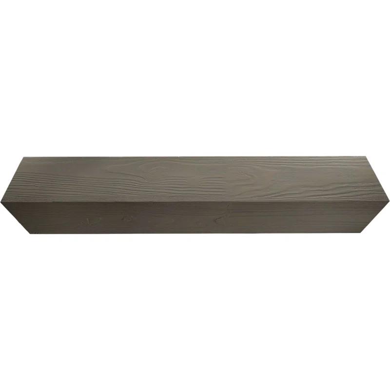 Sandblasted Endurathane Faux Wood 3-Sided Ceiling Beam (U-beam)