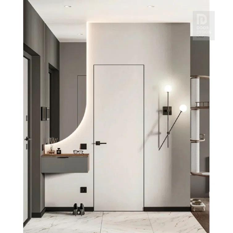 Belldinni Invisible Frameless Door Manufactured Wood Solid Core Regular Interior Door