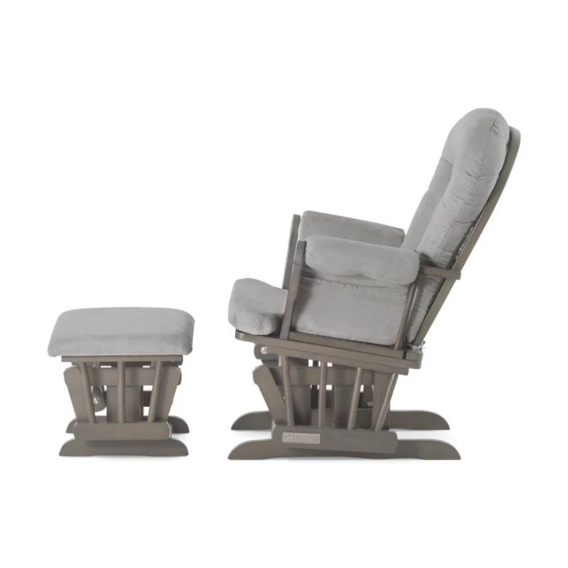 Child Craft Cozy Glider Rocker and Ottoman