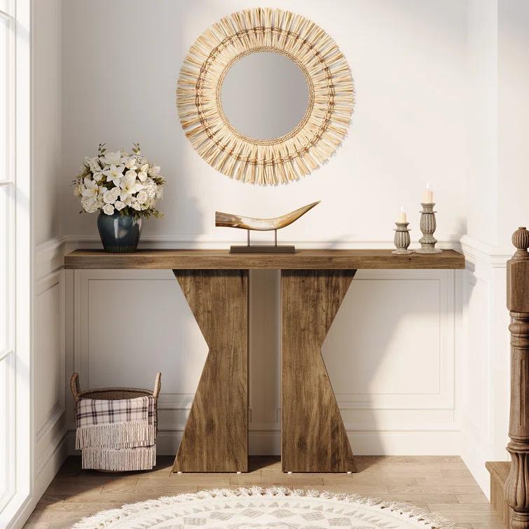 Millwood Pines 55 Inch Console Table