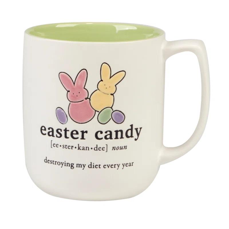 Certified International Easter Words Set of 4 Mugs (Set of 4)