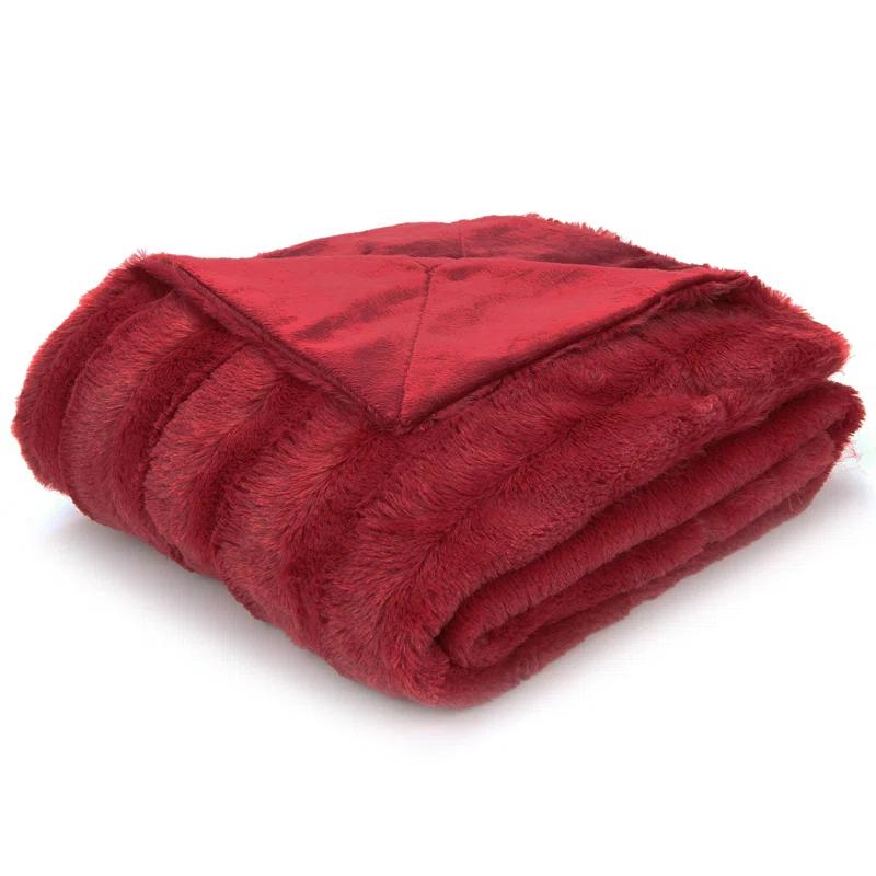 Cheer Collection Plain Weave / Muslin Throw Blanket