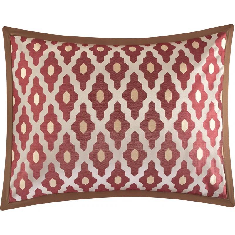 Nanshing America, Inc Caval 10 Piece Jacquard Comforter Set