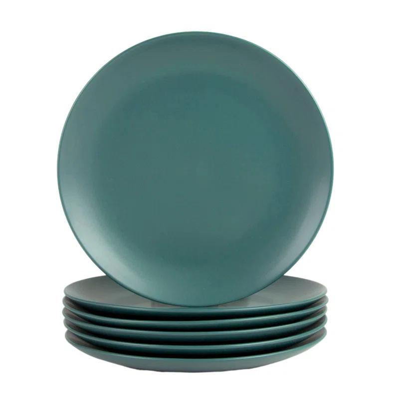 Wazee Matte 10.5" Dinner Plate (Set of 6)