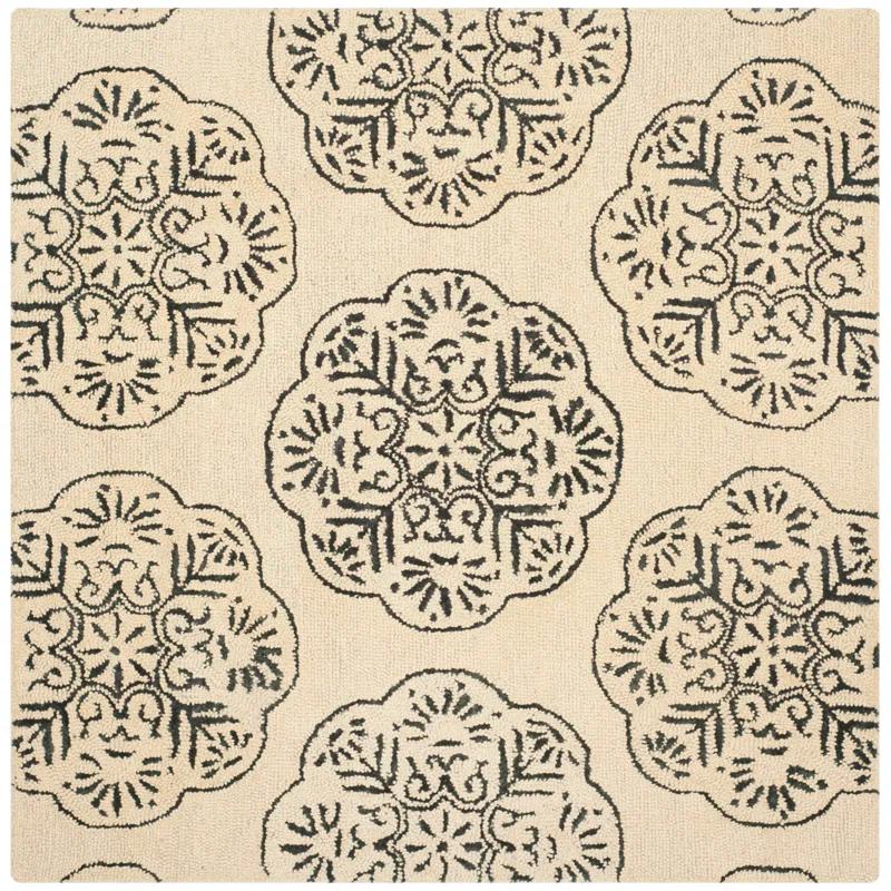 Safavieh Bella Hand Tufted Wool Damask Rug