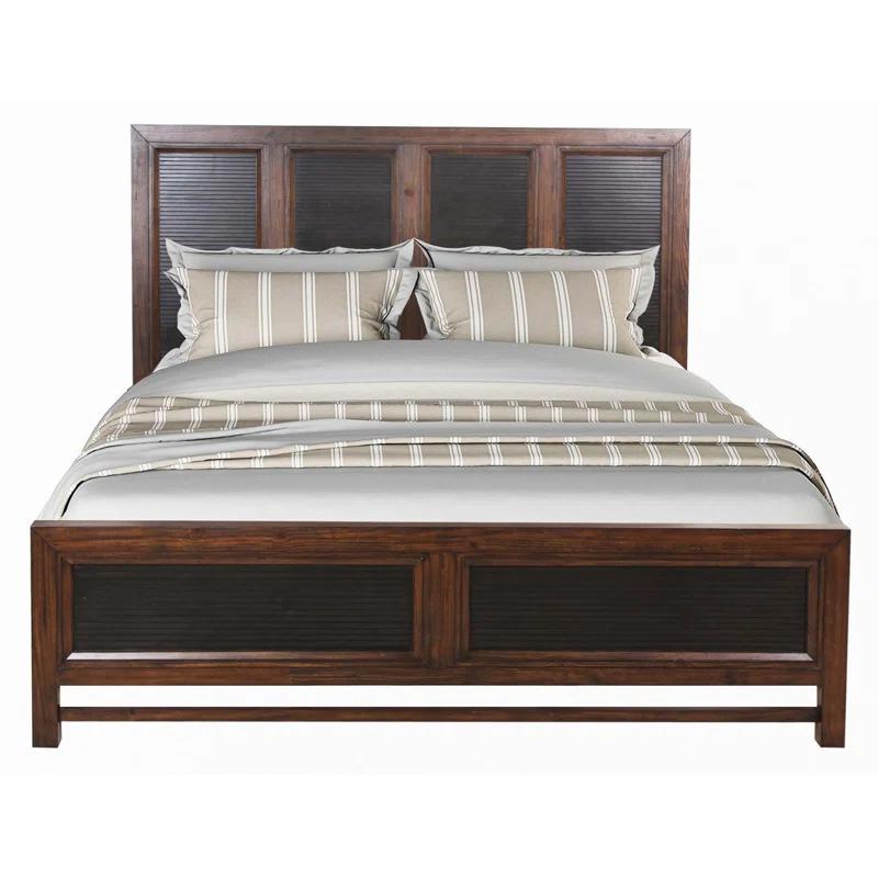 Ophelia & Co. Panel Bed, Two-Tone Finish