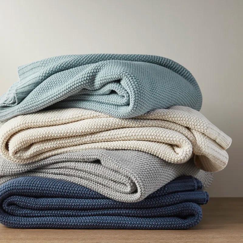 INK+IVY Bree Knit Blanket