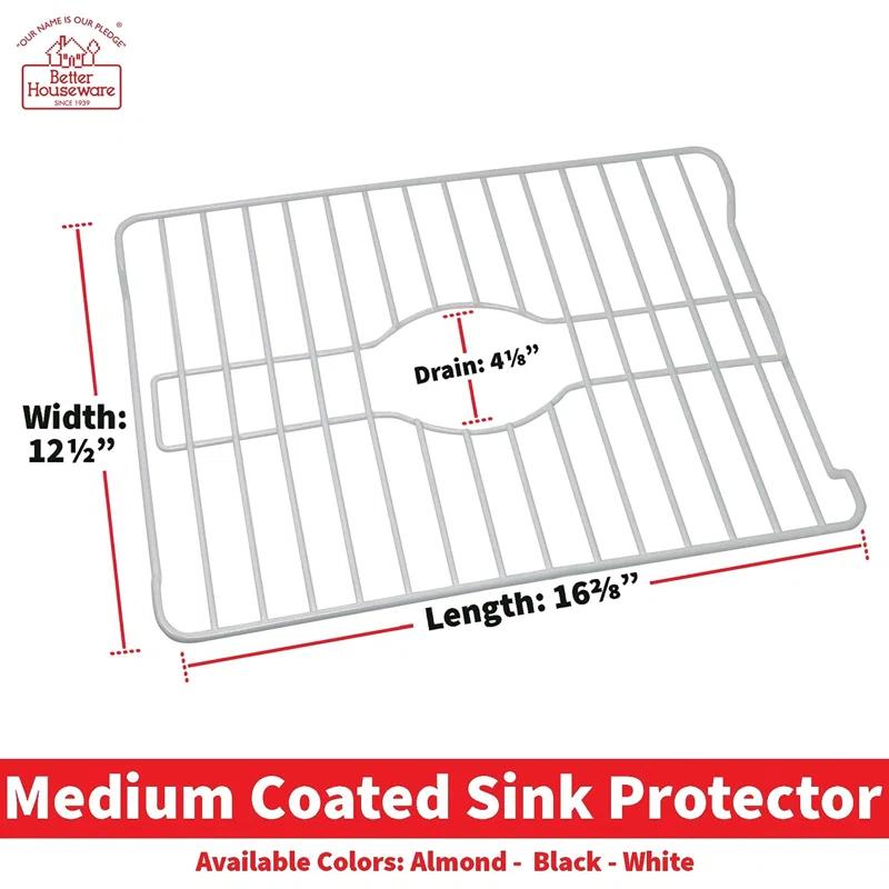 Better Houseware Steel Over The Sink Dish Rack