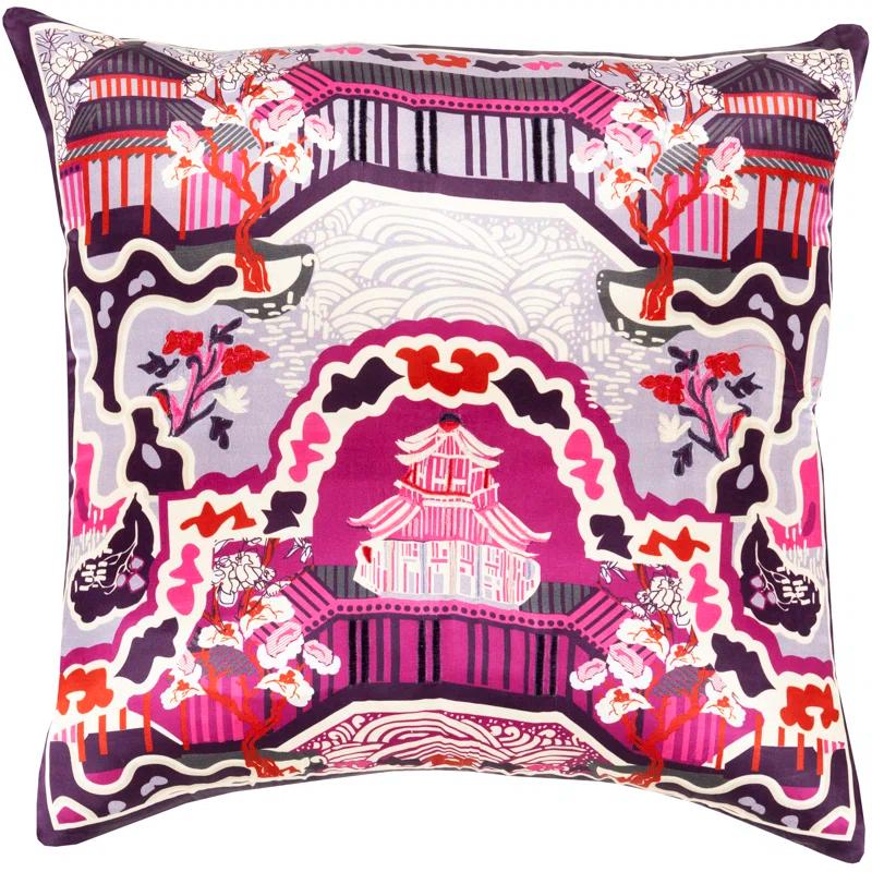 Silk Throw Pillow