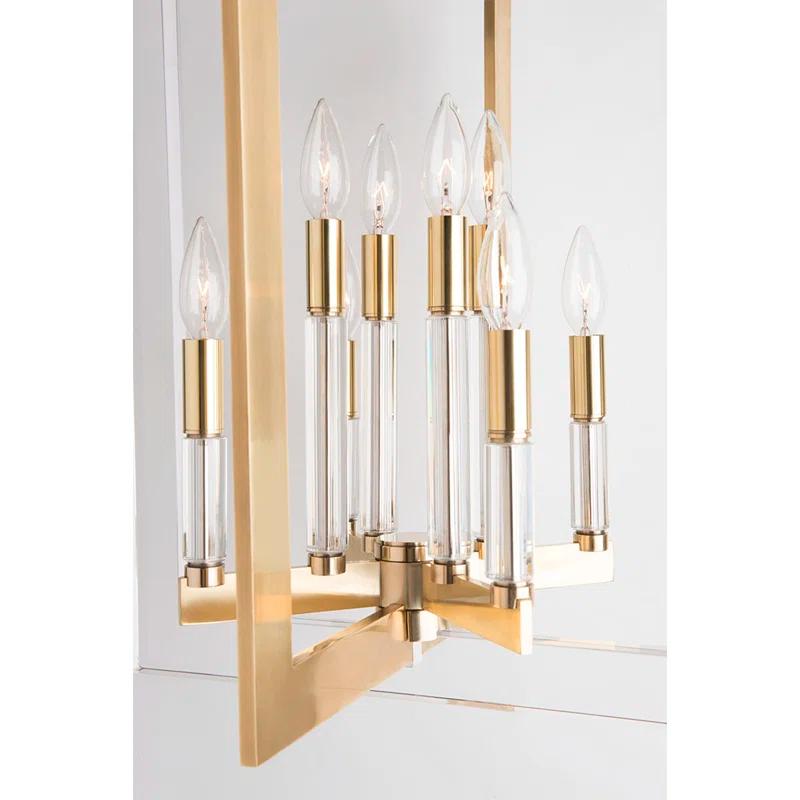 Hudson Valley Lighting Wellington 8 - Light Dimmable Geometric Chandelier