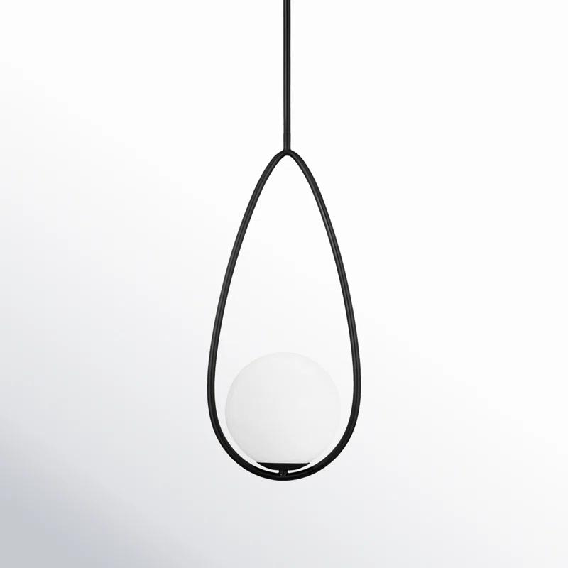 Galassia Pendant Light by AERIN - Black / 9.5"W