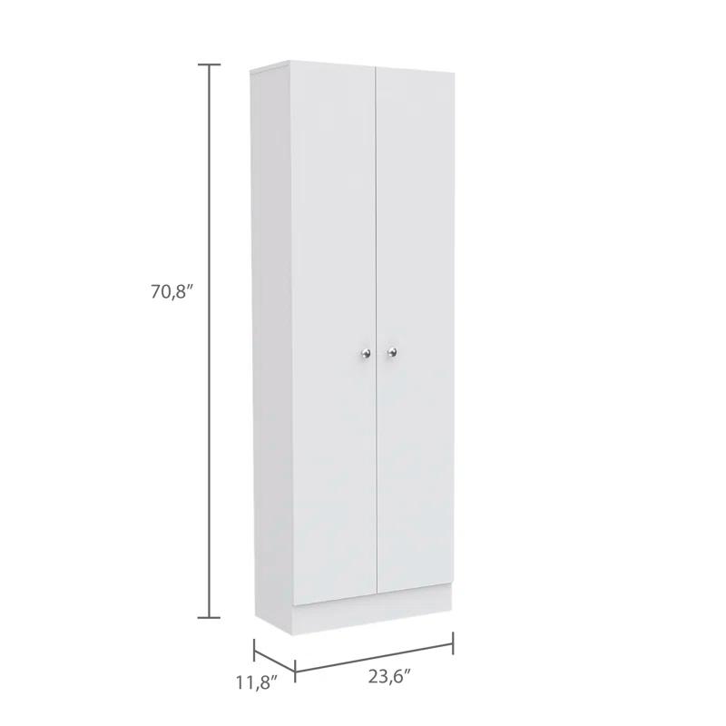 Plymouth 71-inch Multistorage Kitchen Cabinet with 5 Shelves