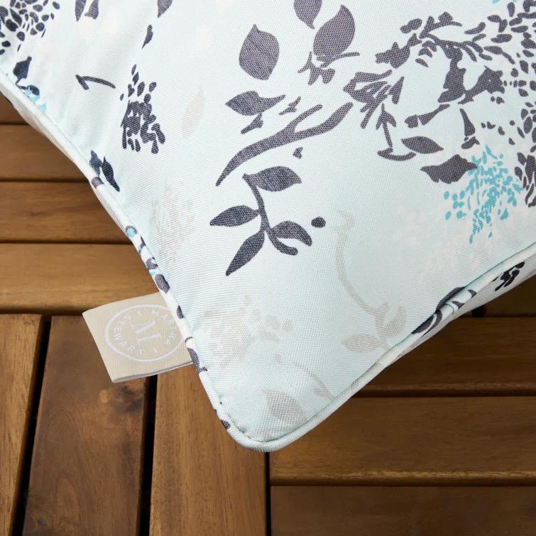 Martha Stewart MARTHA STEWART Charming Foliage Indoor Outdoor Pillow 2-Pack Set, 18" (Set of 2)