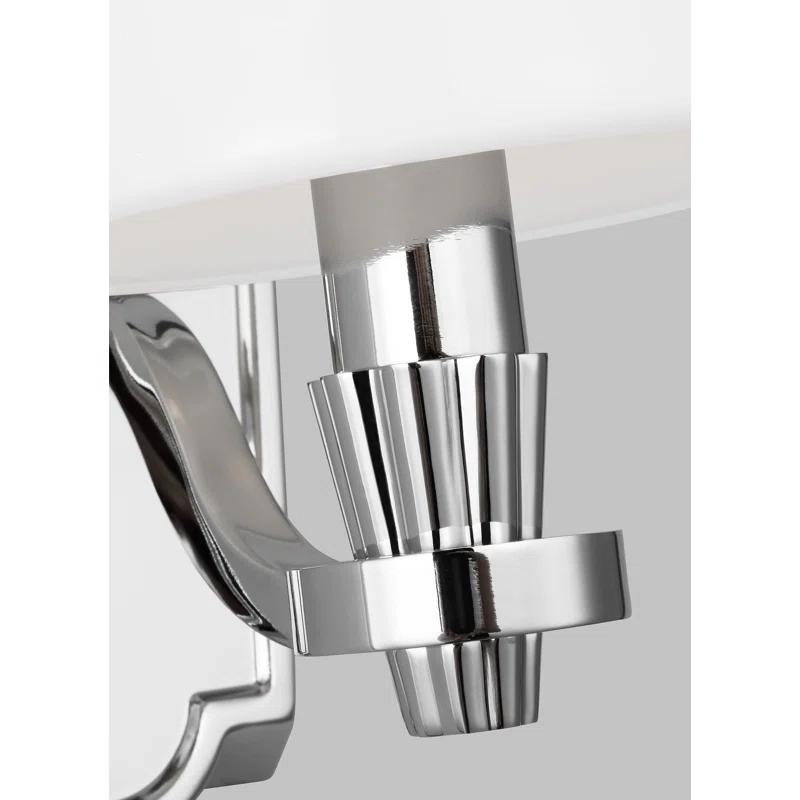 Isla Single Alabaster Dimmable Bath Sconce