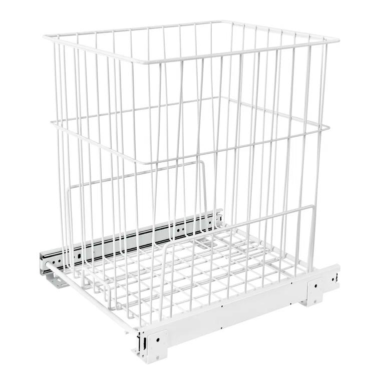 Rev-A-Shelf Rev-A-Shelf Steel Wire Pull Out Hamper for Vanity/Closet Applications