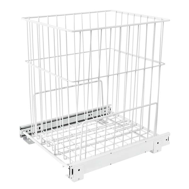 Rev-A-Shelf Rev-A-Shelf Steel Wire Pull Out Hamper for Vanity/Closet Applications