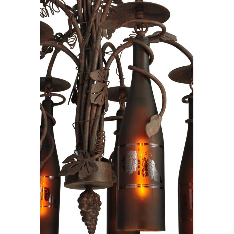 Meyda Lighting Rustic Lodge 6 - Light Classic / Traditional Chandelier