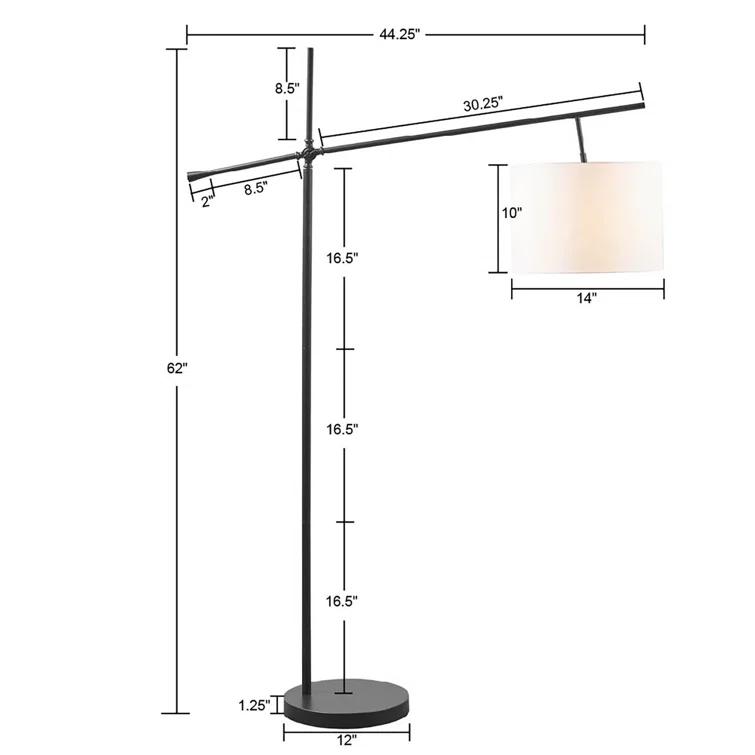 Hokku Designs Dayvin 62'' Bronze Swing Arm | Wayfair