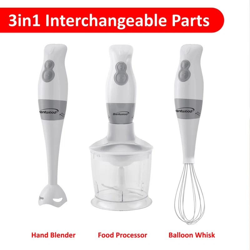 Brentwood Brentwood 2 Speed Blender Food Processor Combo