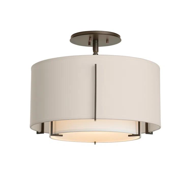 Hubbardton Forge Exos 3 - Light Semi Flush Mount