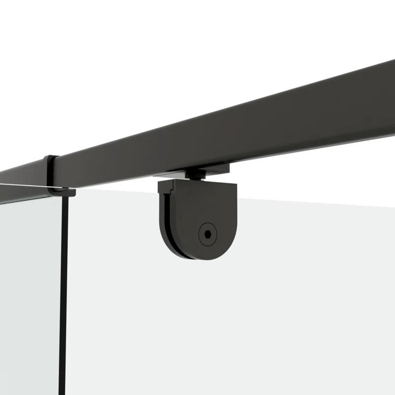 Arch Glass Designs 11DD131873LTS 38-42" W x 71" H Flush Glass Shower Door Reversible Installation