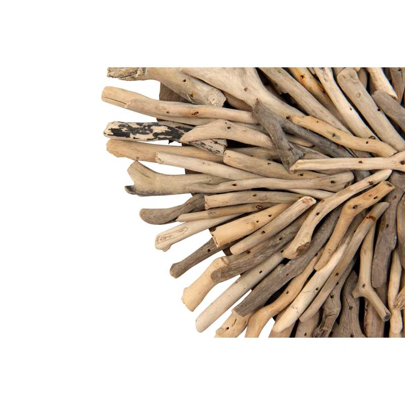 Millwood Pines Boho Plants & Flowers Wall Decor on Solid Wood