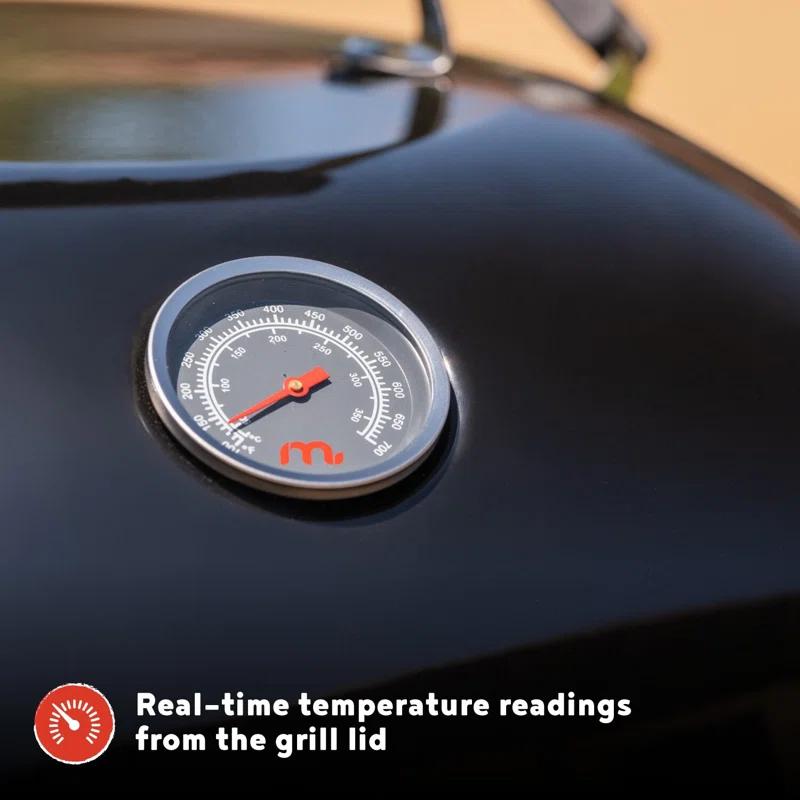 Megamaster Megamaster 4-in-1 Vertical Smoker and Charcoal Kettle Grill