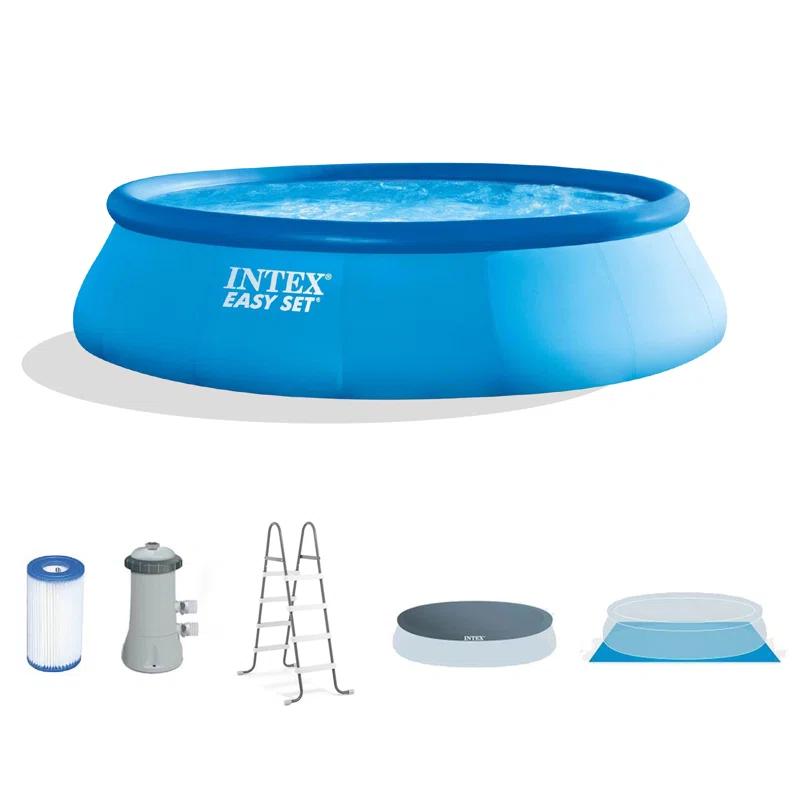 Intex Intex Easy Set Inflatable Kid Swimming Pool Only