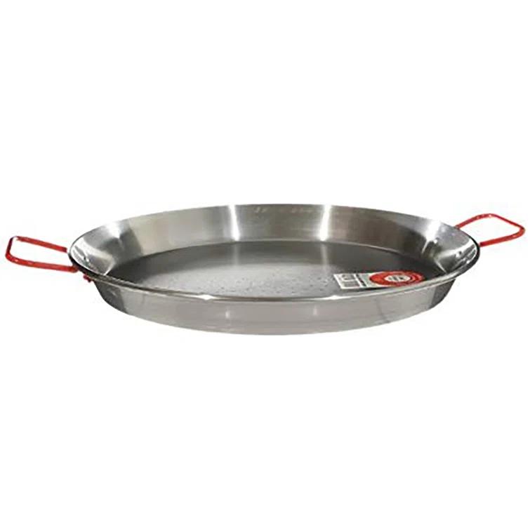 Garcima 26-Inch Carbon Steel Paella Pan, 65cm