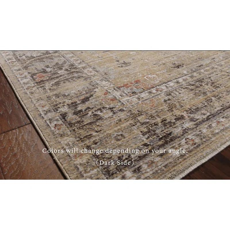 Magnolia Home by Joanna Gaines x Loloi Magnolia Home By Joanna Gaines X Loloi Millie Gold / Charcoal Area Rug