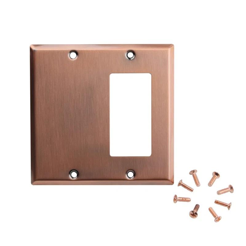 No Subject 1 - Gang Standard Combination Wall Plate