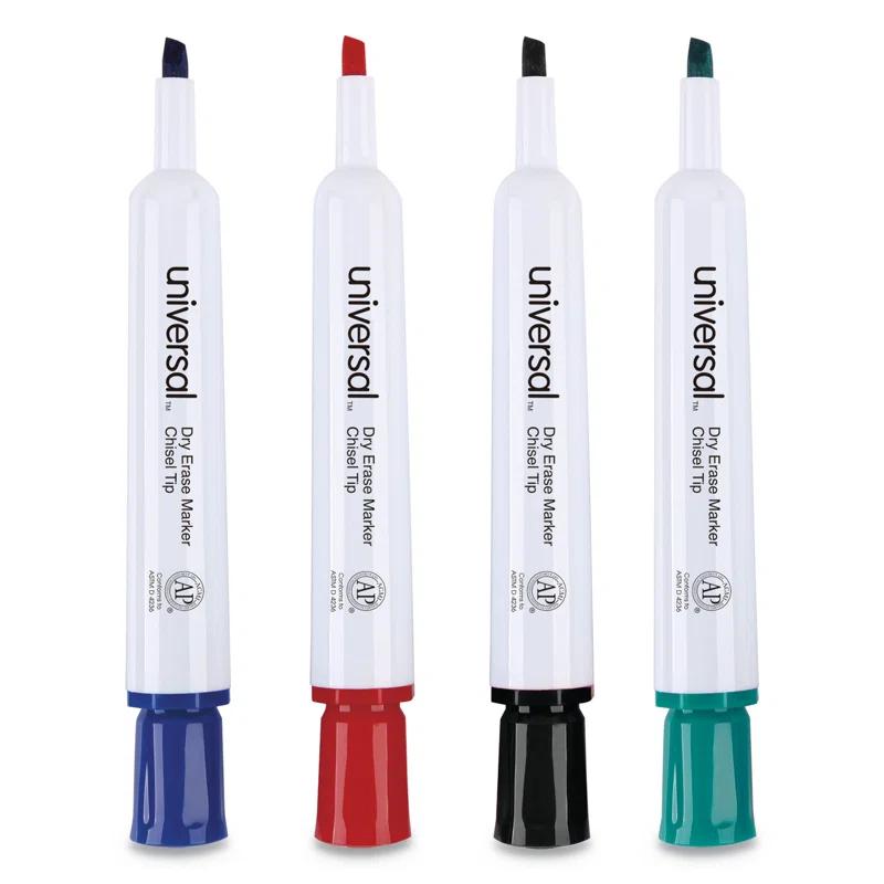 Universal® Universal® Dry Erase Marker Universal® Plastic / Acrylic 4 Dry-Erase Marker